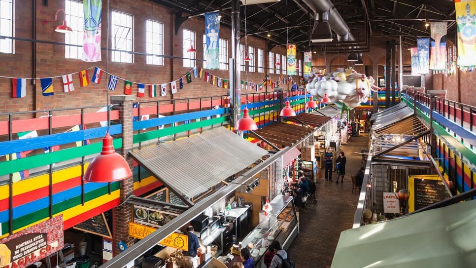 Bên trong chợ ByWard Market