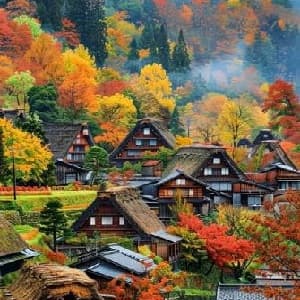 NHẬT BẢN: SẮC THU LÃNG MẠN GIỮA DÃY ALPS