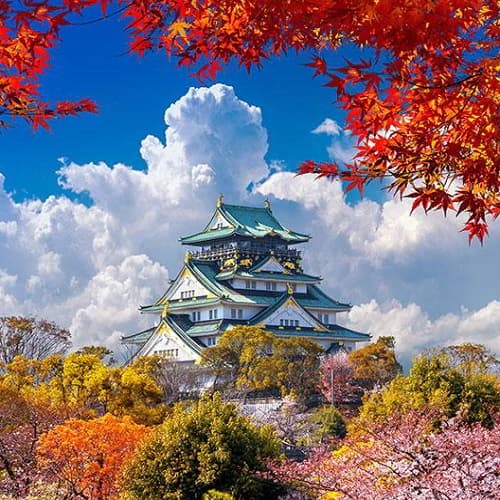 NHẬT BẢN: SẮC VÀNG MÙA THU OSAKA - TOKYO