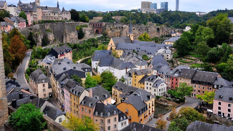 Phố cổ Luxembourg