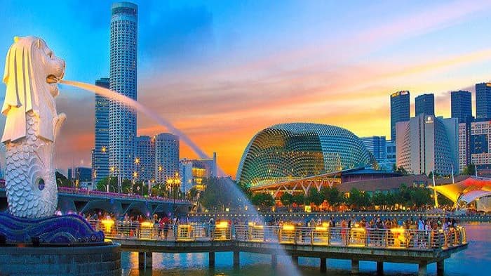 Công viên Sư Tử biển (Merlion park) 