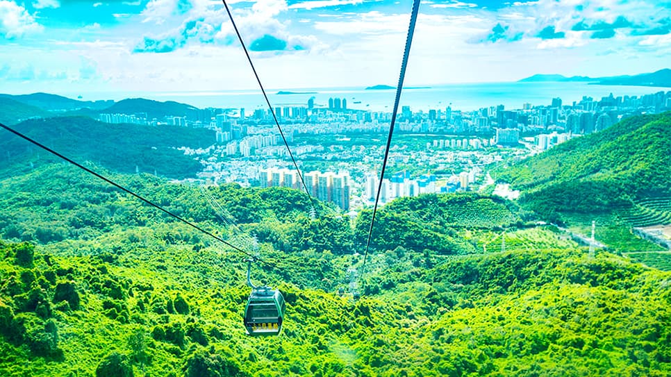 Cáp treo Núi Phượng Hoàng