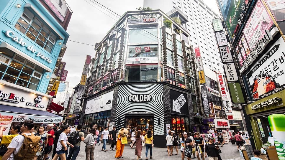 Khu vực Myeongdong